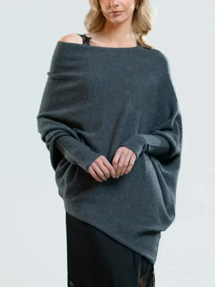 Marce - Pull Drapé Asymétrique