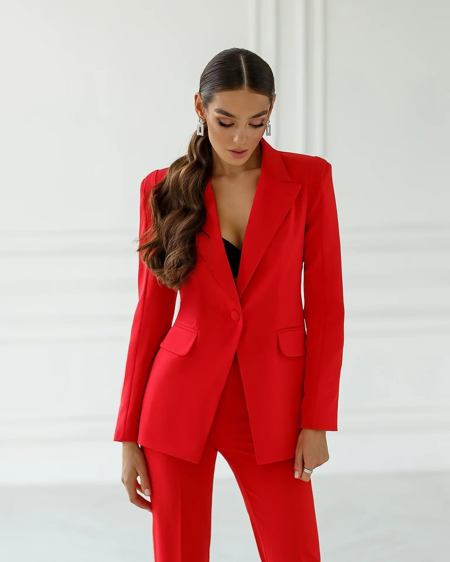 Afra - Costume Élégant Pantalon et Blazer