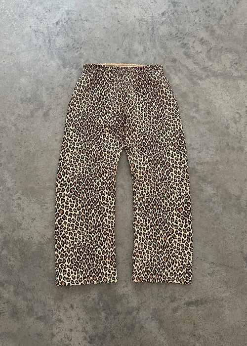 Arelis – Ensemble combinaison et sweat à capuche au motif léopard
