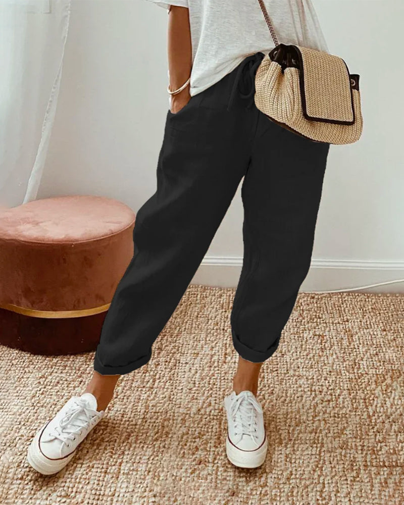 Cris - Pantalons décontractés légers