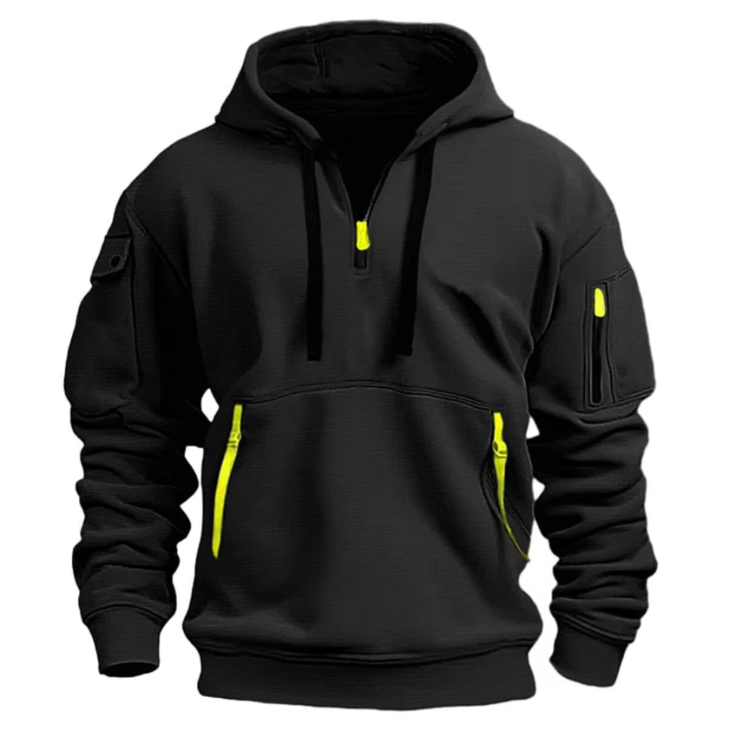 Joan - Sweat à capuche de sport pour homme