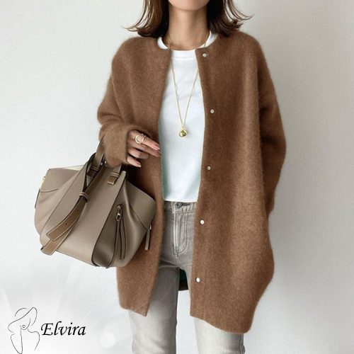 Elvira – Gilet boutonné au style raffiné