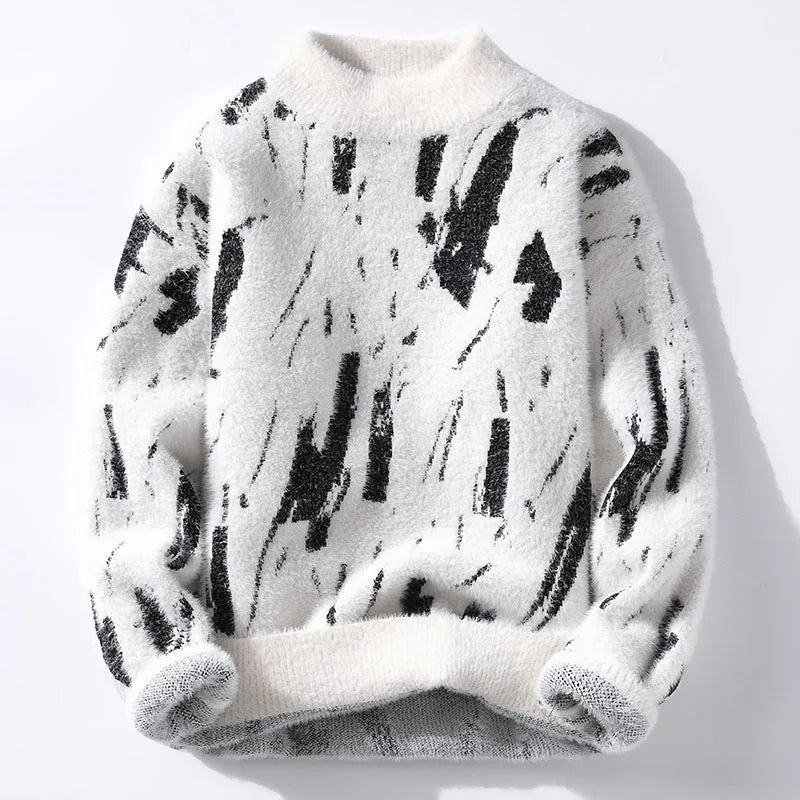 Eli – Pull unisexe en tissu style polaire