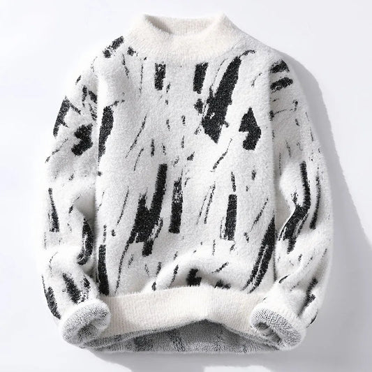 Eli – Pull unisexe en tissu style polaire