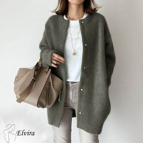 Elvira – Gilet boutonné au style raffiné