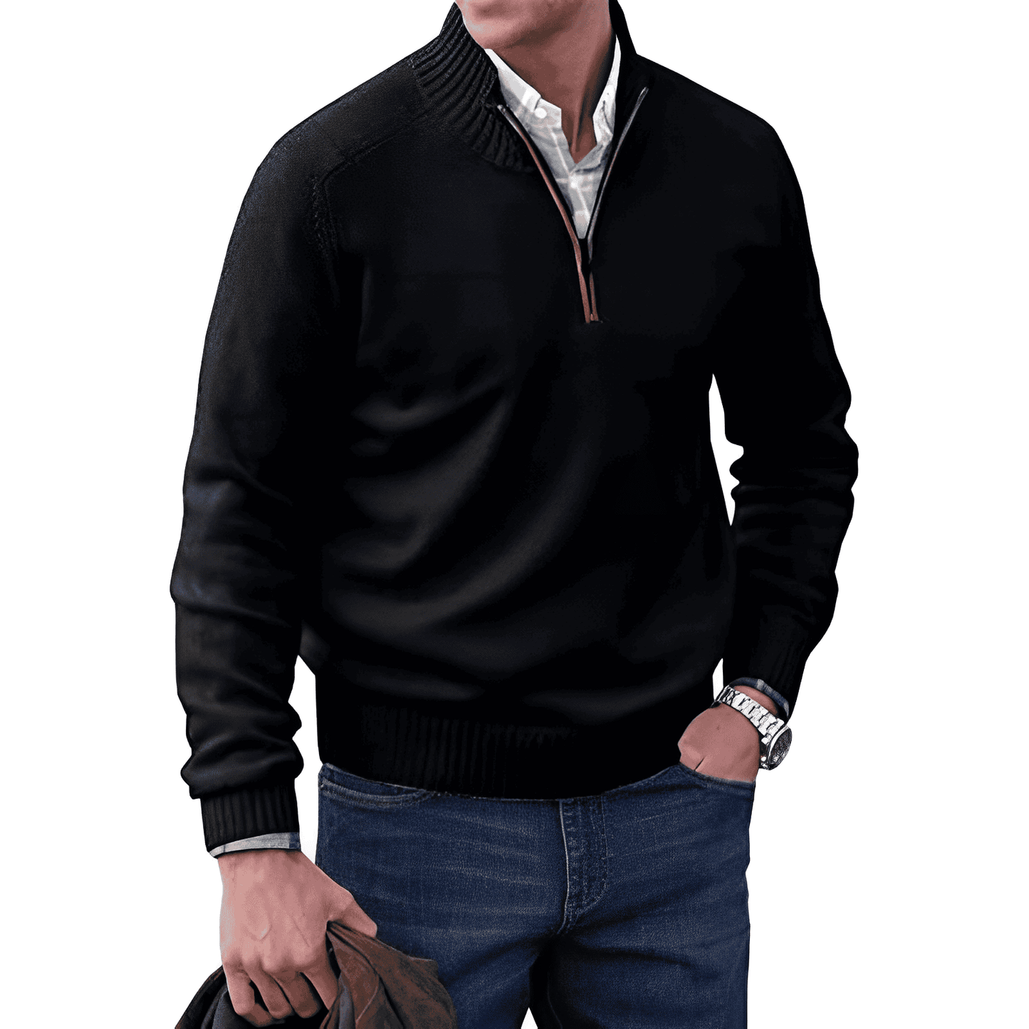 Ciro – Pull texturé au style casual masculin
