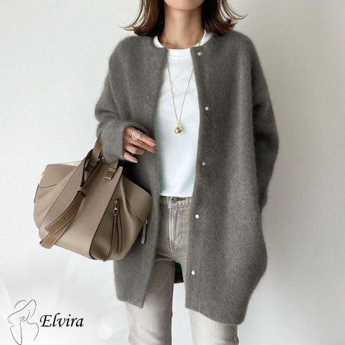 Elvira – Gilet boutonné au style raffiné