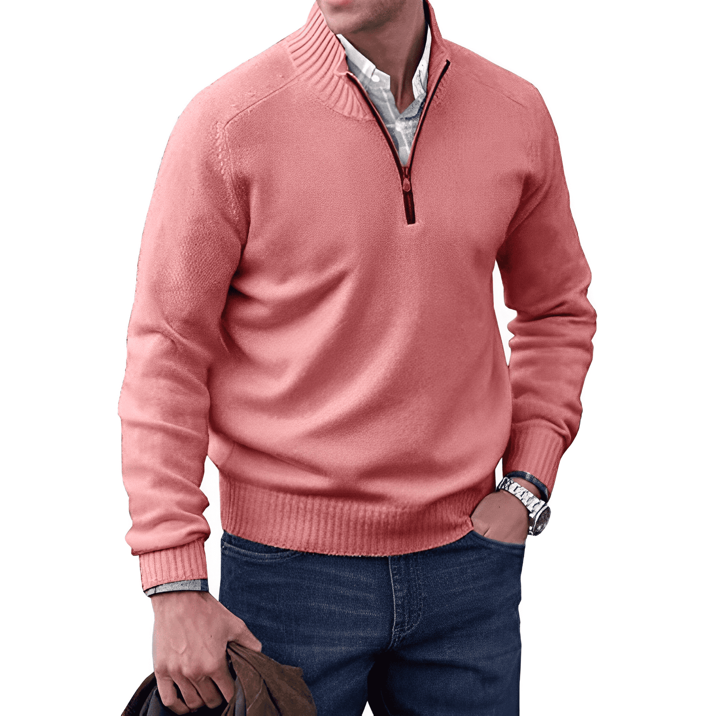 Ciro – Pull texturé au style casual masculin