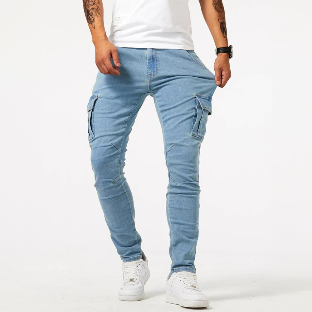 Misael - Jeans cargo pour hommes