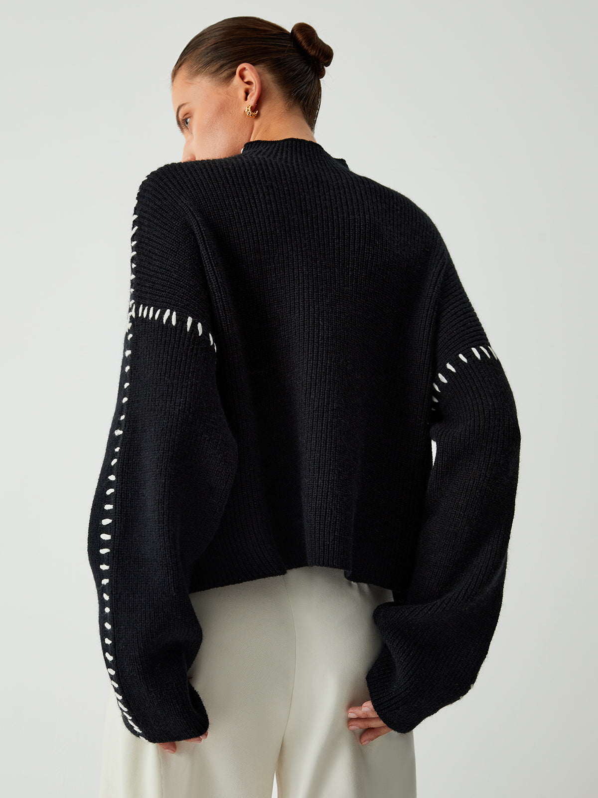 Alma - Pull Col Montant