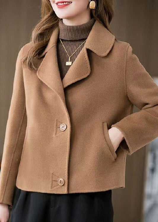 Rani - Manteau court Style laine pour un look raffiné