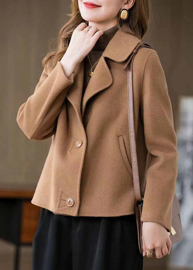 Rani - Manteau court Style laine pour un look raffiné