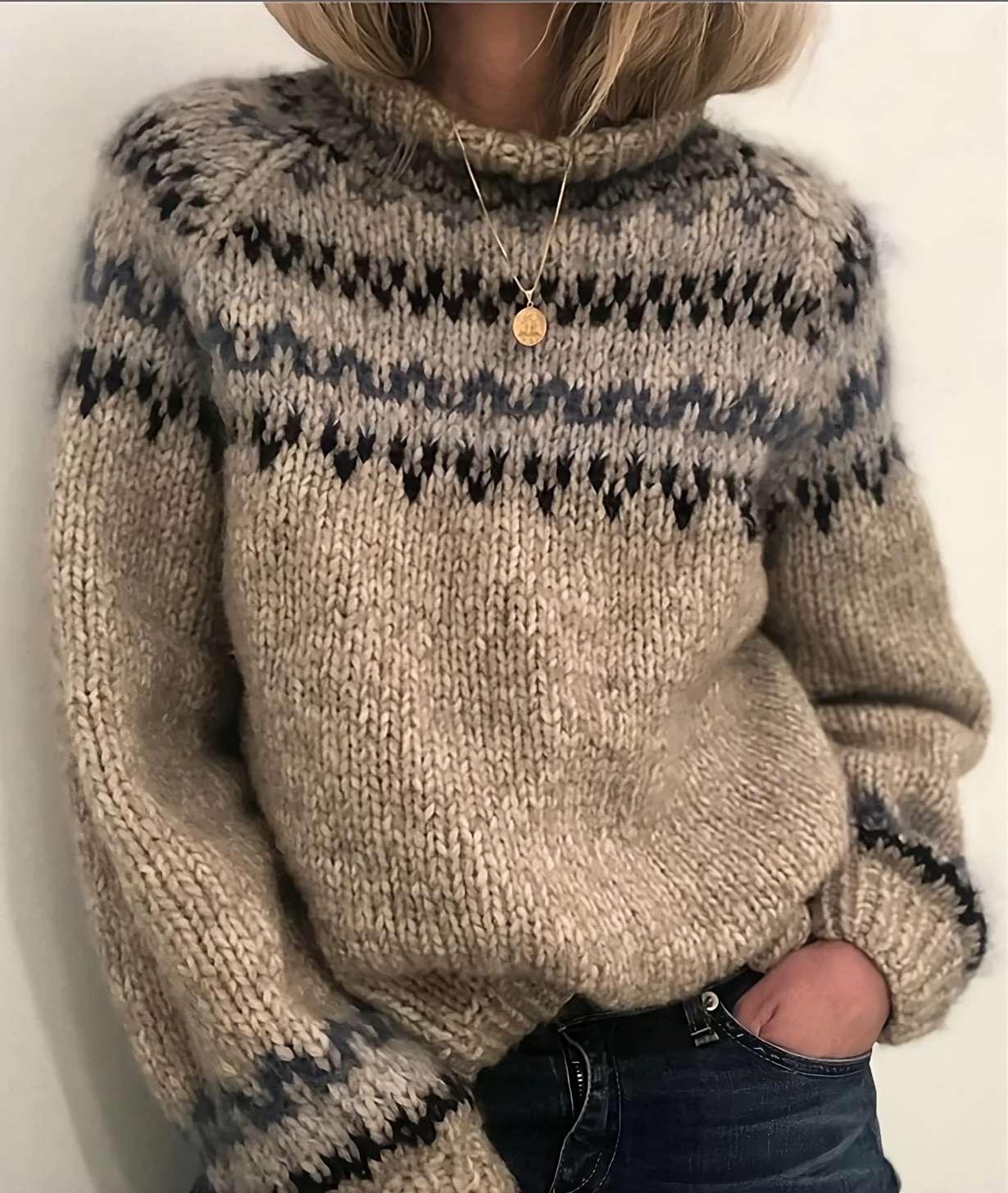 Alicia - Pull Col Roulé