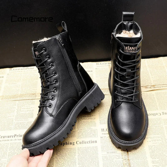 Alana - Bottes avec doublure style hiver