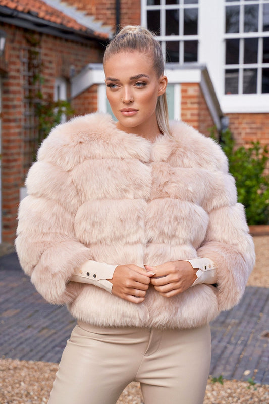 Nila - Veste en Cuir Synthétique Élégante