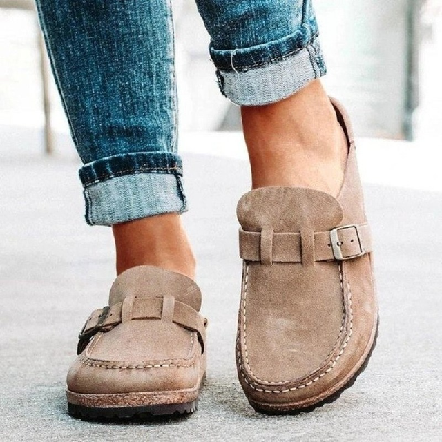 Lea - Sandales style mocassins pour femme