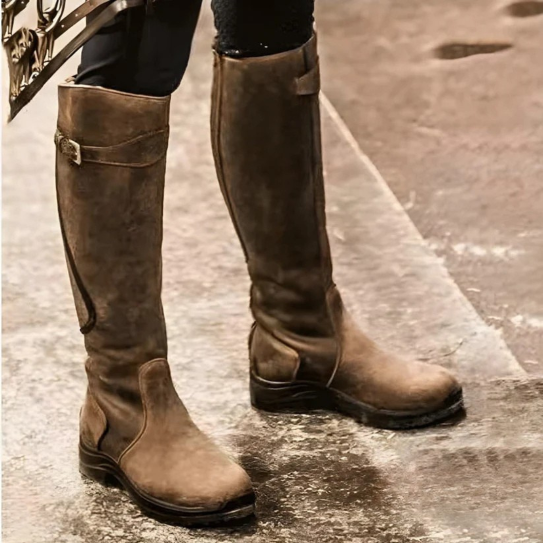 Cira - Bottes hautes au style féminin intemporel