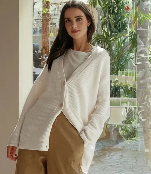 Evaluna – Gilet élégant au toucher doux et raffiné