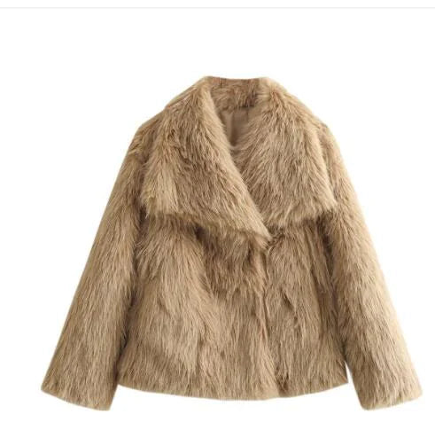 Sonia - Manteau en Fourrure Synthétique