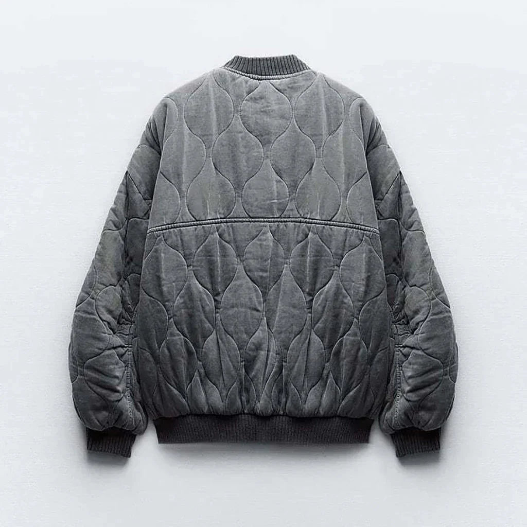 Flavia – Veste style bombardier coupe oversize