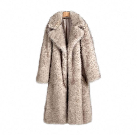 Aubrey - Manteau en Fausse Fourrure Élégant