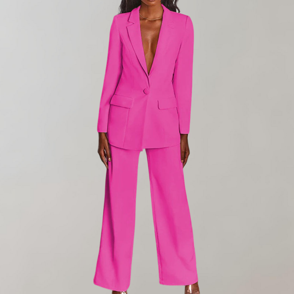 Gretel - Ensemble Élégant en Deux Pièces : Blazer et Pantalon