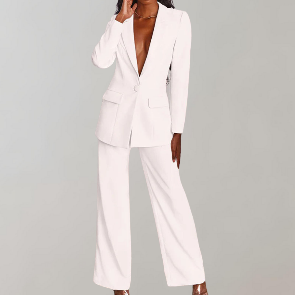 Gretel - Ensemble Élégant en Deux Pièces : Blazer et Pantalon
