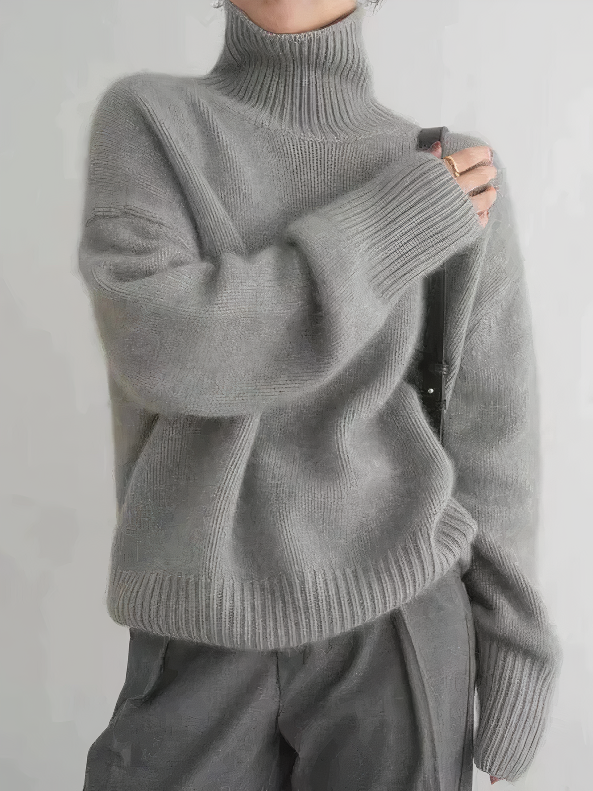 Joanna – Pull à Col Roulé