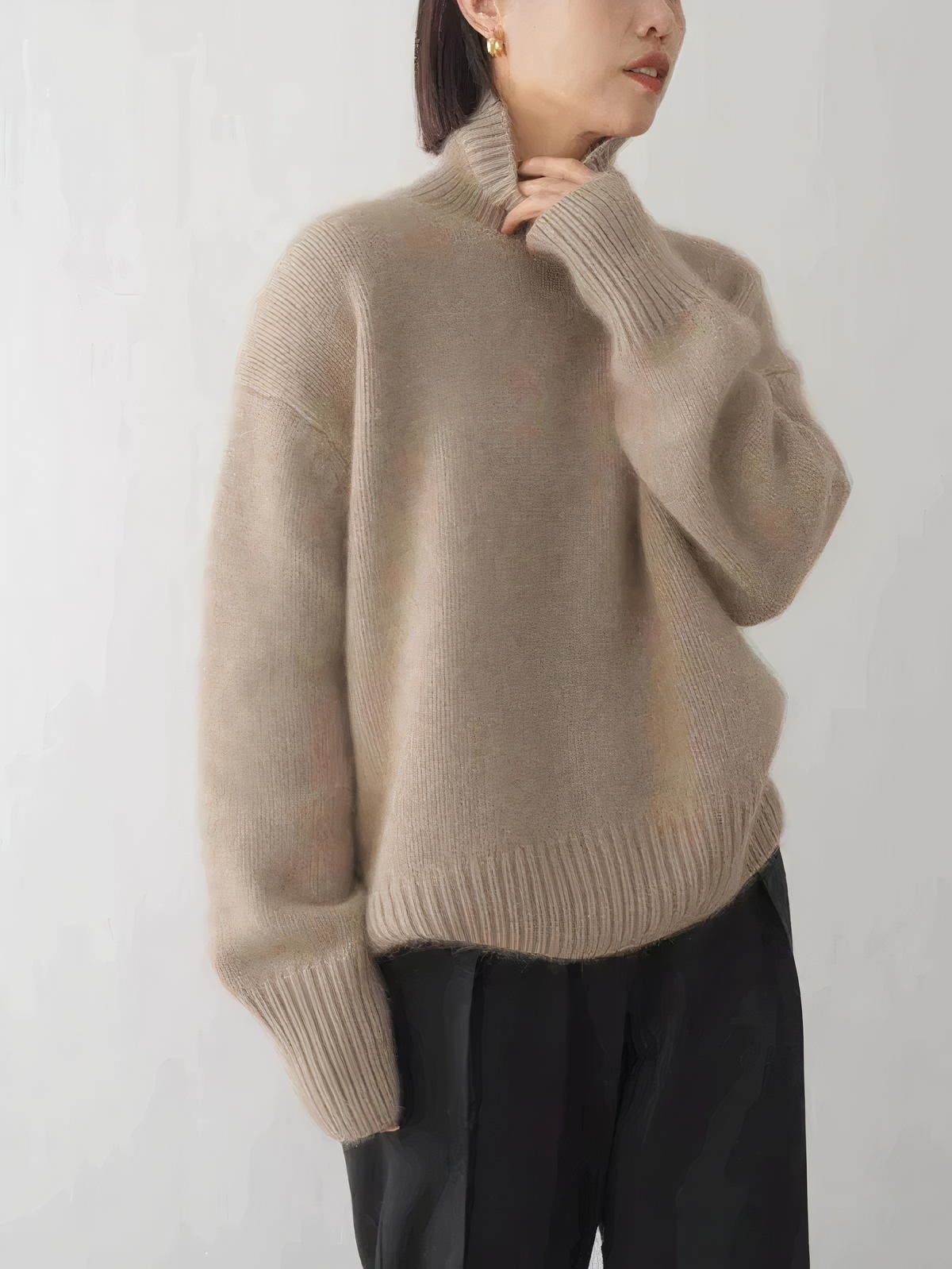 Joanna – Pull à Col Roulé