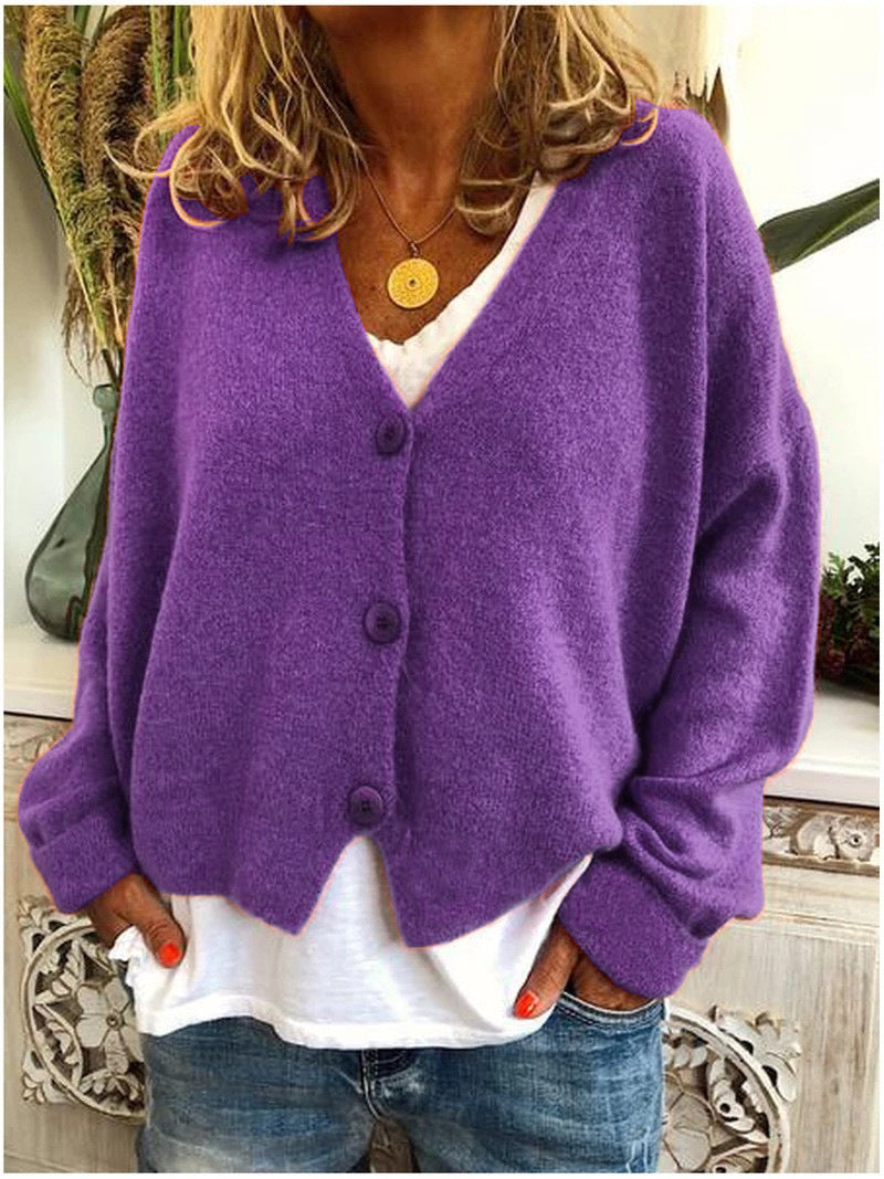 Aria - Pull court à boutons
