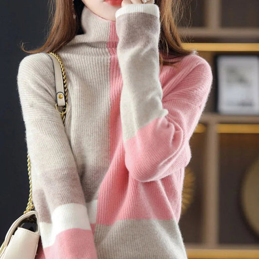 Duna - Pull Col Montant