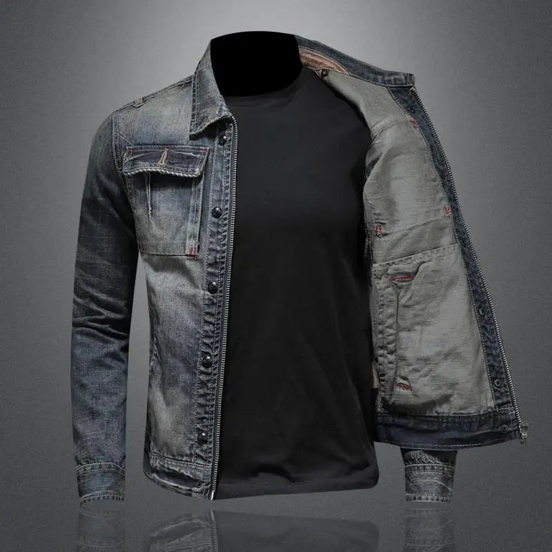 Leo - Veste en denim pour hommes