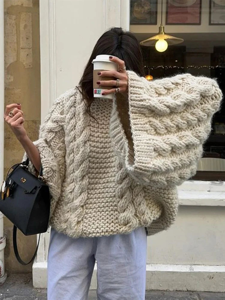 Monika - Pull au style oversize à l’allure décontractée