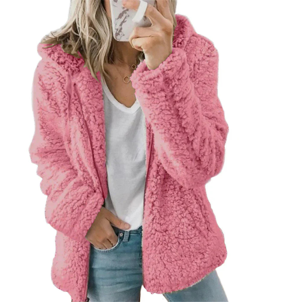 Jenna - Veste en Polaire Décontractée
