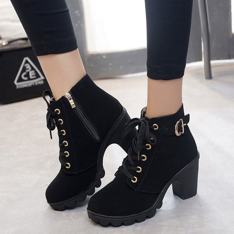 Jackie - Bottines à Talons Hauts