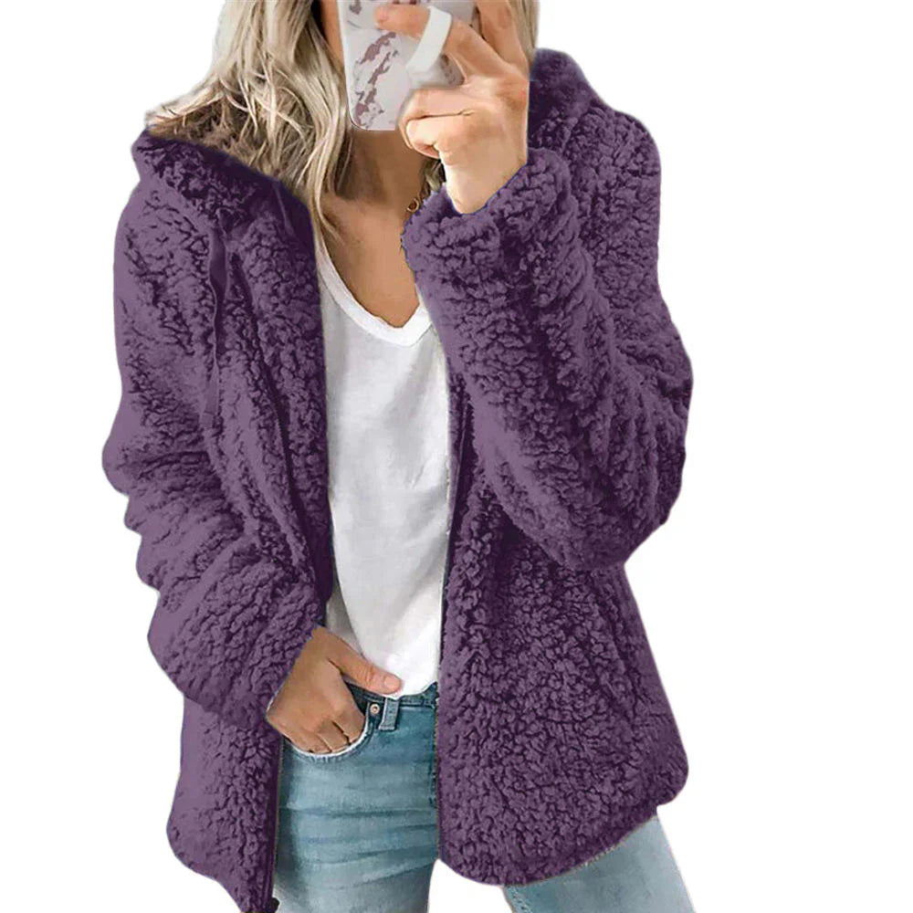 Jenna - Veste en Polaire Décontractée