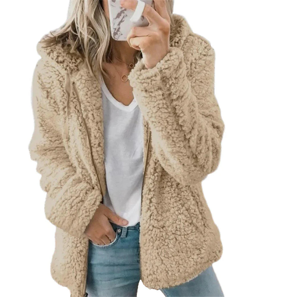 Jenna - Veste en Polaire Décontractée