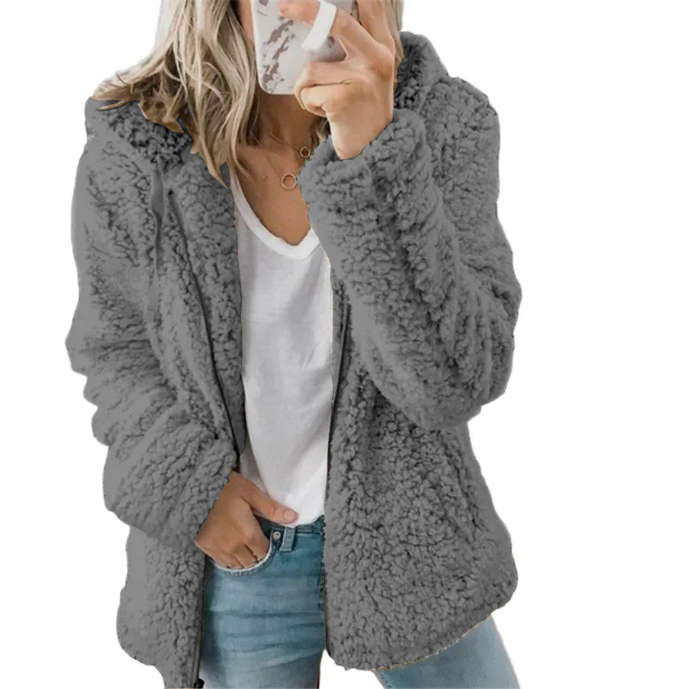 Jenna - Veste en Polaire Décontractée