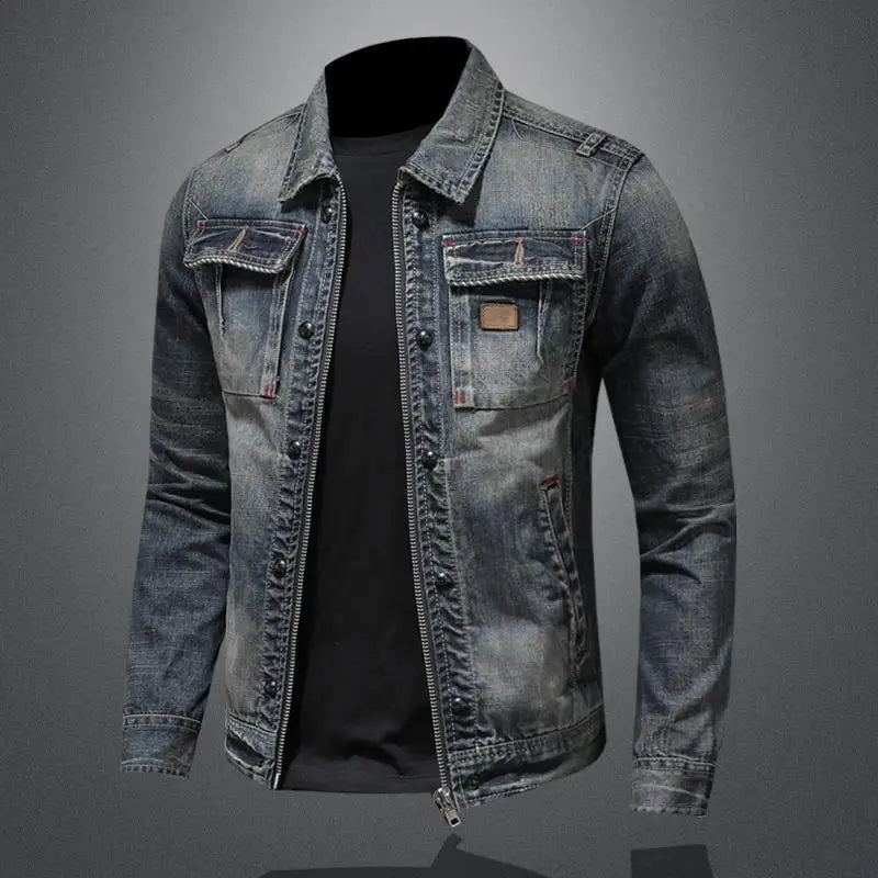 Leo - Veste en denim pour hommes