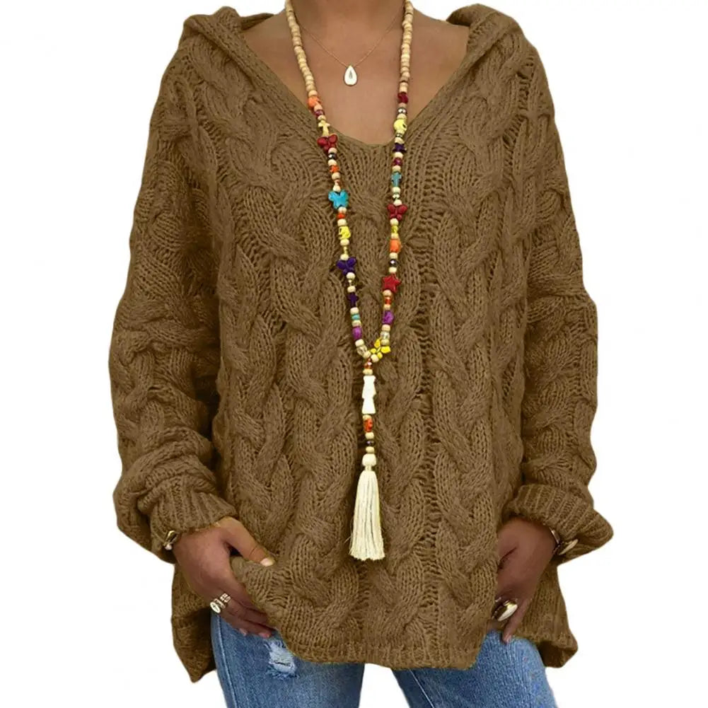 Milana – Sweat à capuche texturé au style raffiné