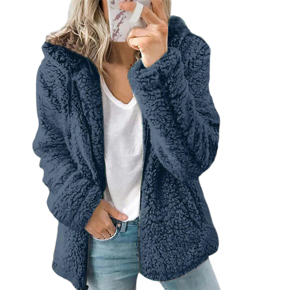 Jenna - Veste en Polaire Décontractée