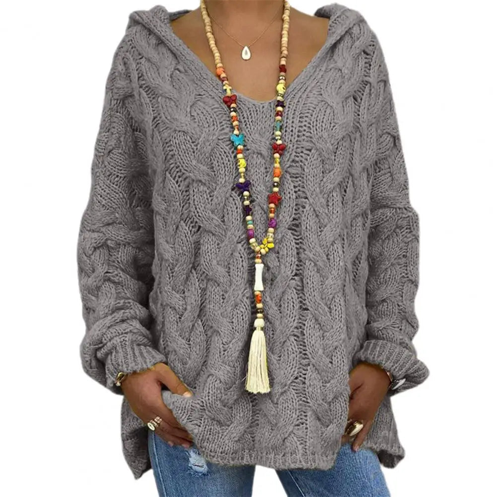 Milana – Sweat à capuche texturé au style raffiné