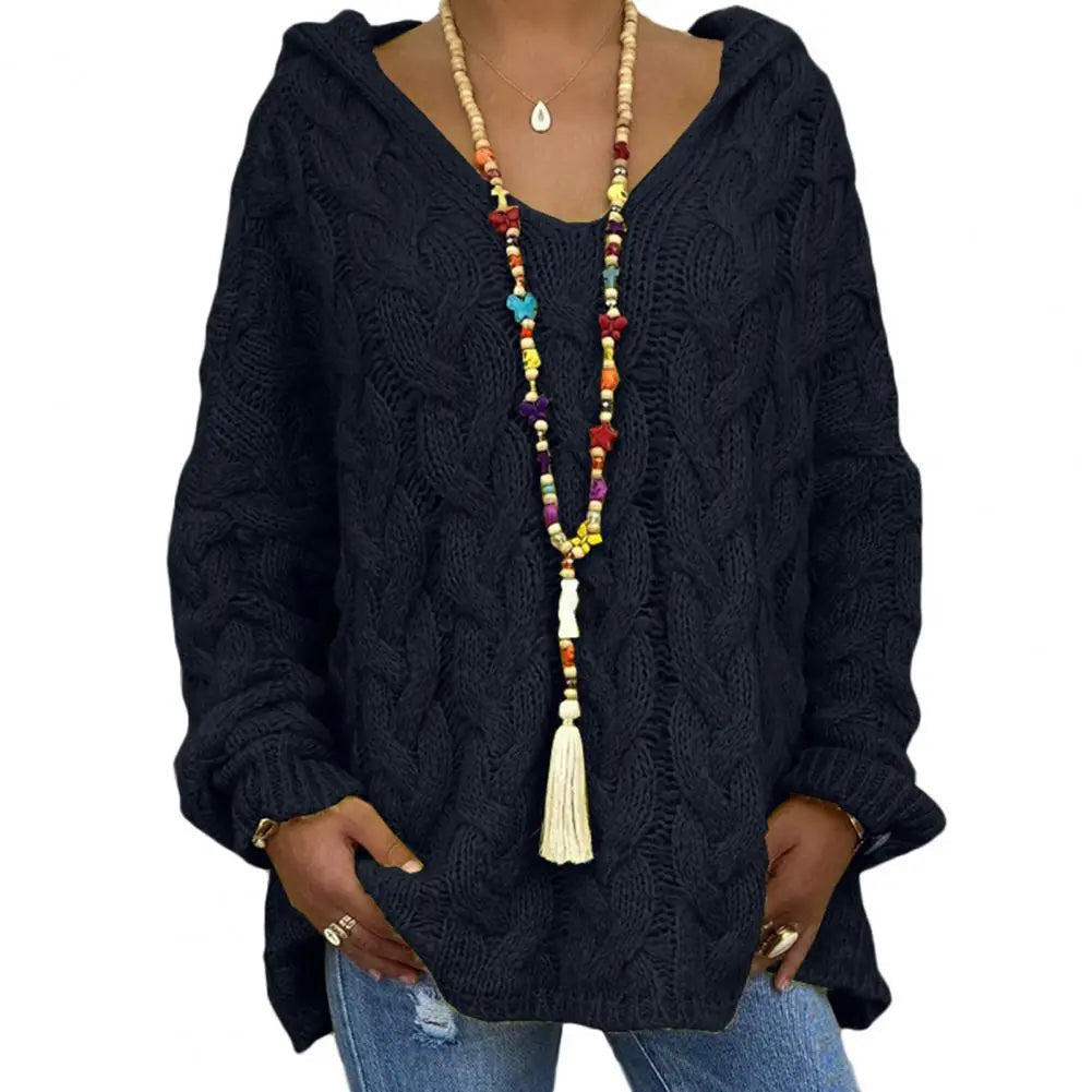 Milana – Sweat à capuche texturé au style raffiné