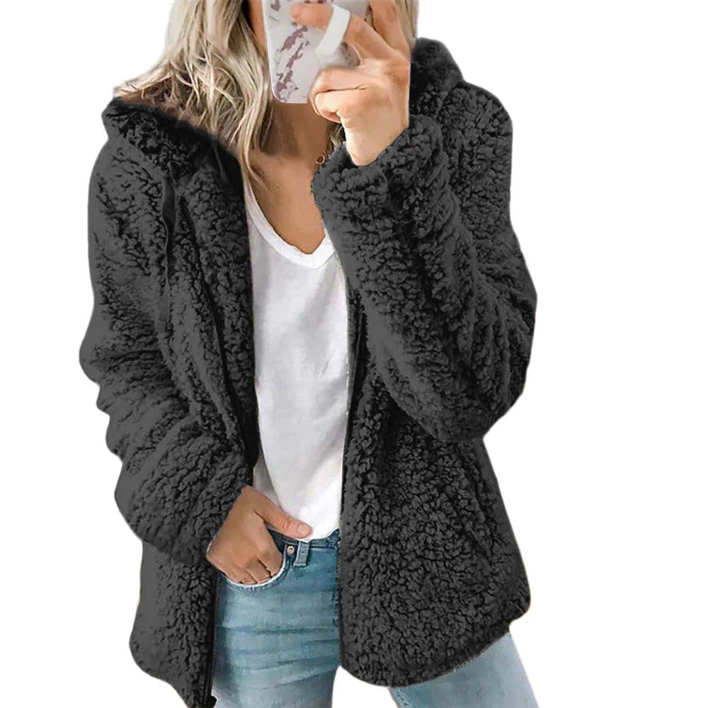 Jenna - Veste en Polaire Décontractée