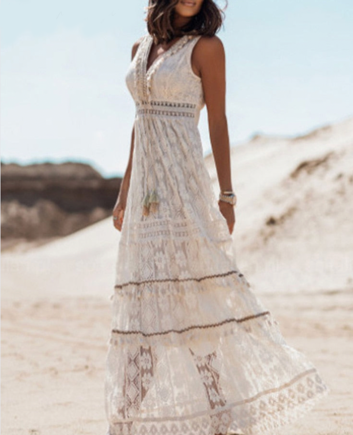 Eirene - Robe Longue Bohémienne