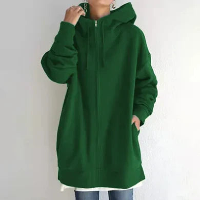 Keila - Hoodie Long avec Zip