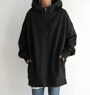Keila - Hoodie Long avec Zip