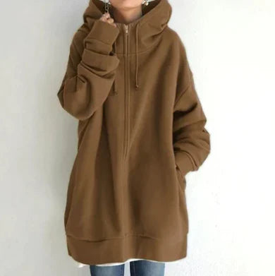 Keila - Hoodie Long avec Zip