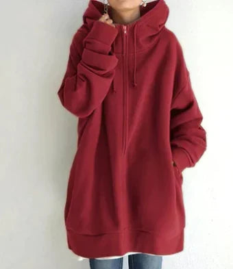 Keila - Hoodie Long avec Zip