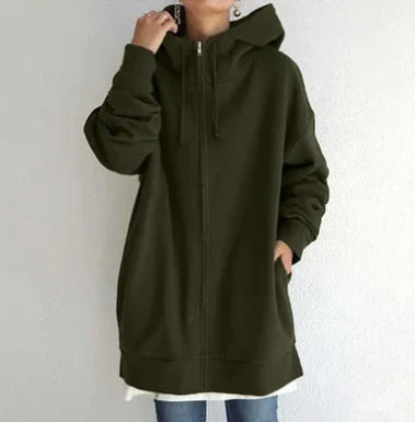 Keila - Hoodie Long avec Zip